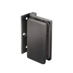 Pant pro saunové celoskleněné dveře (na zárubeň), černý