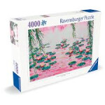 Puzzle Jezero s lekníny 4000 dílků