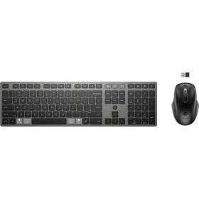 HP 720 černá / Bezdrátový set / Klávesnice + myš / nabíjecí / USB+BT / CZ+SK (9T5A9AA#BCM)