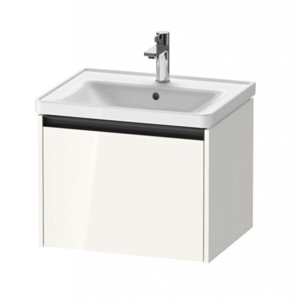 DURAVIT - Ketho.2 Umyvadlová skříňka 44x58x46 cm, 1 zásuvka, lesklá bílá K25081022220000