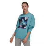 Pánská mikina uforu W GS3893 tyrkysová - Adidas L