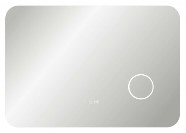 Kielle - Idolio Zrcadlo s LED osvětlením a vyhříváním, 70x100 cm, kosmetické zrcátko 50324031