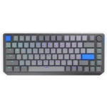 Endorfy Thock V2 75% Wireless CZ šedá / Herní klávesnice / Bezdrátová / Endorfy Yellow / USBBT2.4GHz / CZ layout (EY5C019)