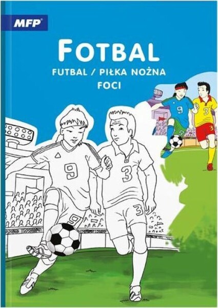 Omalovánky A4 Fotbal 210x295mm/16