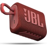 JBL GO 3 červená / Přenosný reproduktor / Bluetooth / výdrž 5 hodin / IPX7 (JBL GO3RED)