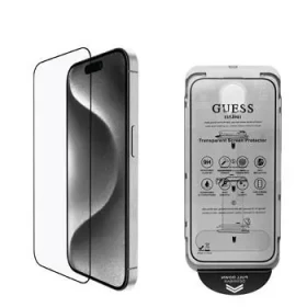Guess Tvrzené Sklo 2.5D pro iPhone 16 Black (57983122354)