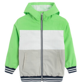 Chlapecká bunda s kapucí- více barev - 98 MIX