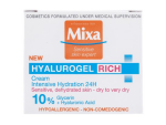 MIXA Hyalurogel Rich intenzivní hydratační péče, 50ml