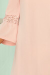 Dámské šaty model 6879157 pudrově růžová numoco