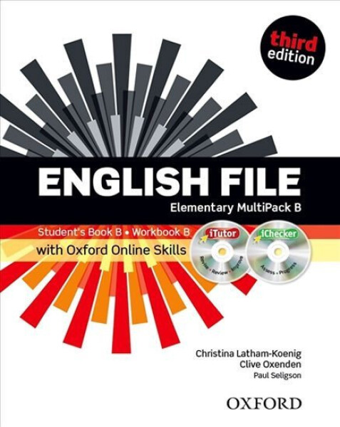 English File Elementary Multipack B with Oxford Online Skills (3rd) without CD-ROM - Christina Latham-Koenig