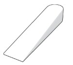 SAPHO - Plastové klínky 0-4, 100ks KL204