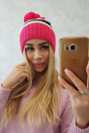 Kinga dámská čepice K297 pink neon+green UNI