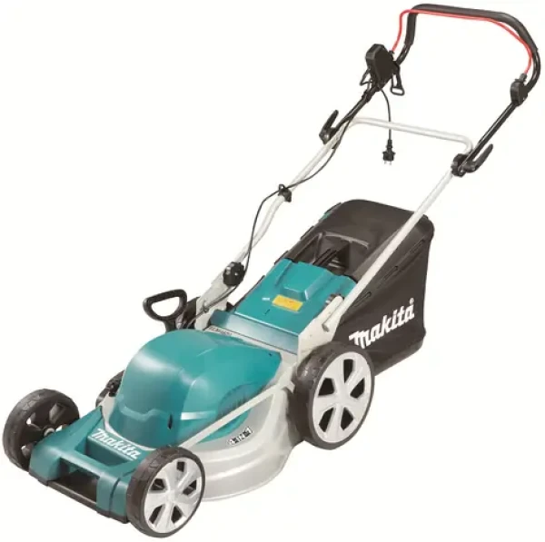Makita ELM4620 / Sekačka na trávu / 1800W / 3600 ot-min / až 800 m2 / záběr 46 cm / koš 60 l (ELM4620)