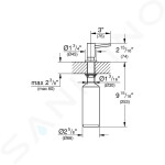 GROHE - Cosmopolitan Dávkovač saponátu, 500 ml, kartáčovaný Hard Graphite 40535AL0