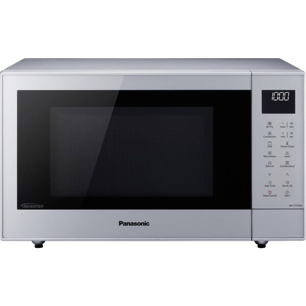 Panasonic NN-CT57RMEPG mikrovlnná trouba stříbrná 1000 W funkce grilování, Digitální časovač, funkce časovače, LCD displej, horkovzdušný