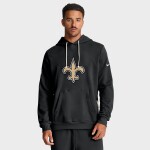Nike Pánská mikina New Orleans Saints NFL 2025 Sideline Standard Issue Hoodie Velikost: M