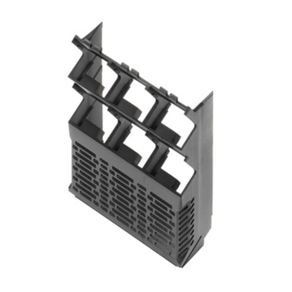 Electronics housings, OMNIMATE Housing - series CH20MBlack, Side element, Width: 67,5 mm