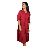 HOSH Dámské košilové šaty FATE Velikost: XL/XXL, Barva: Starorůžová