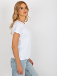 Dámská halenka RV BZ model 19048963 bílá - Rue Paris Velikost: L-XL