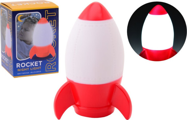 Noční světýlko raketa - Johntoy