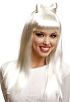 Ptakoviny.cz Paruka Popstar bílá