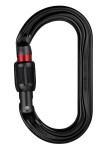 Karabina PETZL OK screw-lock černá