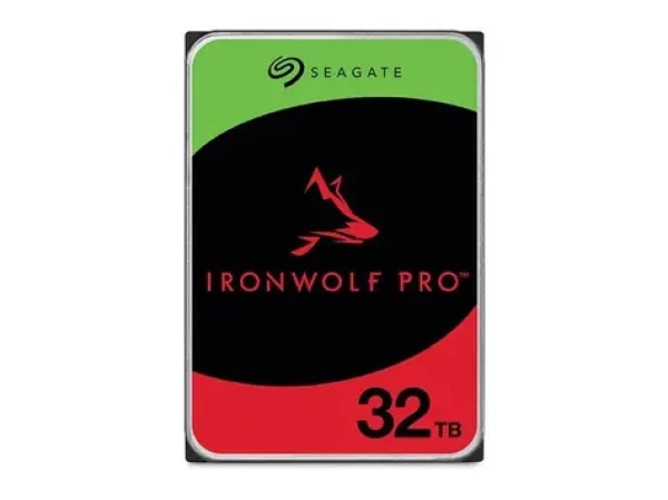 Seagate IronWolf Pro NAS 32TB / HDD / 3.5" SATA III / 7200 RPM / 512MB cache (ST32000NT000)
