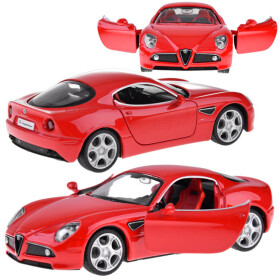 Mamido Kovové autíčko Alfa Romeo 8C Competizione 1:32 s efekty