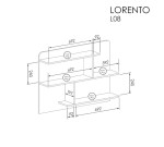Police Lorento L8 Barva korpusu: Dub nash / bílá