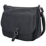 Trendy dámská koženková crossbody kabelka Grácie, tmavě modrá