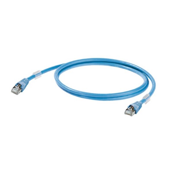 Weidmüller 1165900100 RJ45 síťové kabely, propojovací kabely CAT 6A S/FTP 10.00 m modrá UL certifikace 1 ks
