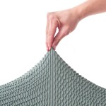 Bielastické potahy COSTINA mátová křeslo (š. 60 - 110 cm)