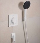 HANSGROHE - FixFit Fine Q Nástěnné kolínko, matná bílá 28884700