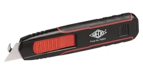 WEDO DOUBLE SIDE Bezpečnostní nůž černý / Oboustranný / 2 čepele na stranu (78824)