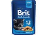 Brit Premium Cat kapsa Chicken Chunks for Kitten 100g + Množstevní sleva