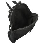 Trendy dámský koženkový kabelko-batoh Ticiana, černý