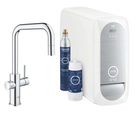 GROHE - Blue Home Dřezová baterie Connected, s chladícím zařízením a filtrací, chrom 31543000