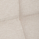 Křeslo ušák, béžová, látka, AK-H9206 CRM2