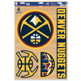 Wincraft Samolepka Denver Nuggets NBA Multi-Use Set (4 ks)% 1 ks