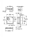 GROHE - Podomítková vestavbová soustava 36264001