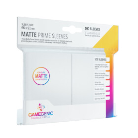 Gamegenic: Matte Prime Sleeves White