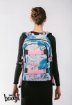 Školní batoh BAAGL Skate - Leafs