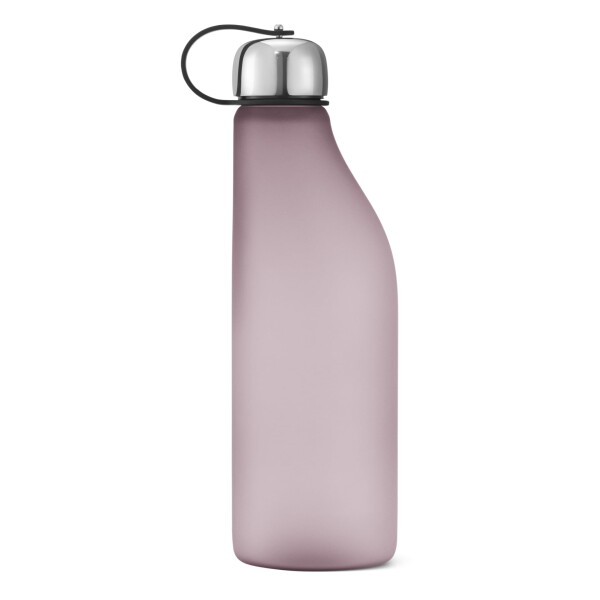 Georg Jensen Lahev na pití Sky Rose 500 ml, růžová barva, kov, plast