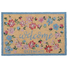 GREEN GATE Rohožka Louisa White, multi barva