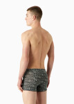 Pánské boxerky 112074 3F508 03348 šedé se vzorem Emporio Armani