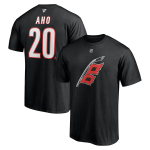 Fanatics Pánské Tričko Sebastian Aho #20 Carolina Hurricanes Authentic Stack Name Number Alternate Velikost: