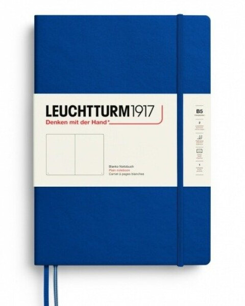 Zápisník Indigo, Composition B5, 219l, čistý