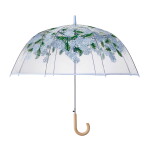 Rifle Paper Co. Deštník Hydrangea Ø 130 cm, modrá barva, plast