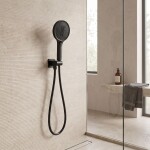REA - Sprchová hlavice JS-033 BLACK REA-03906