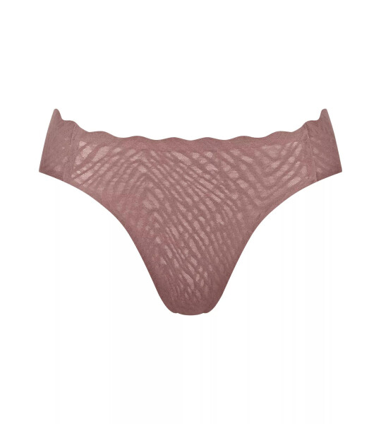 Dámské kalhotky ZERO Feel Bliss High leg - BROWN - sv. hnědé 1141 - SLOGGI BROWN M